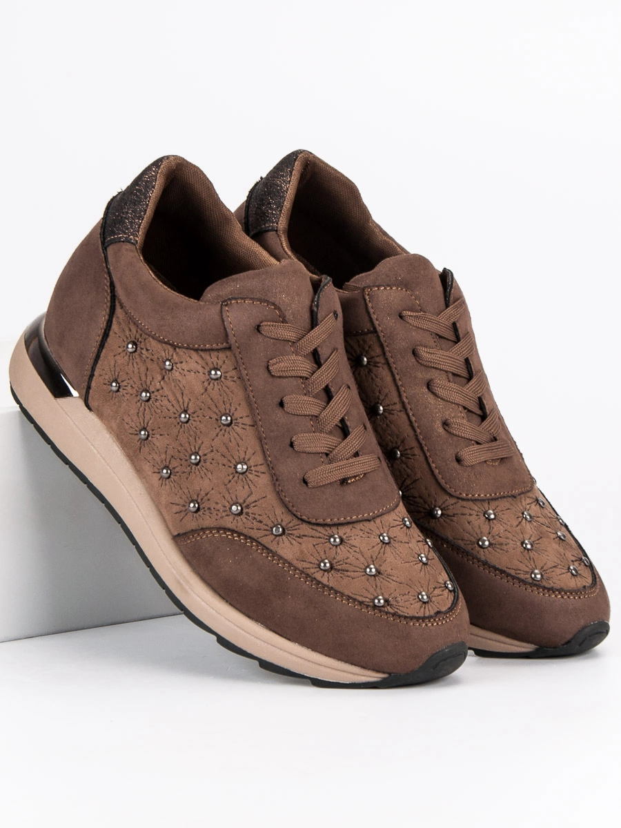 Baskets femme noire TENDANCE