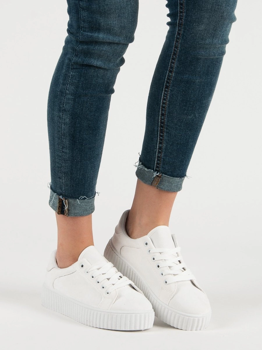 converse blanche ajouree